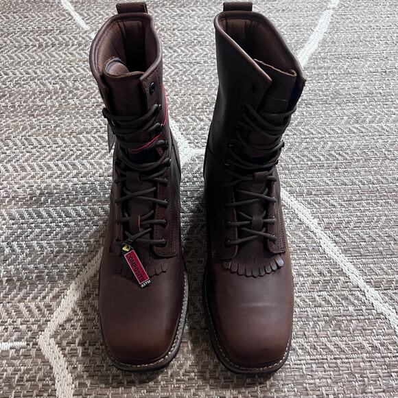 Rocky Men's Waterproof Logger Boots - Composite Toe Sz 15M - Picture 4 of 9